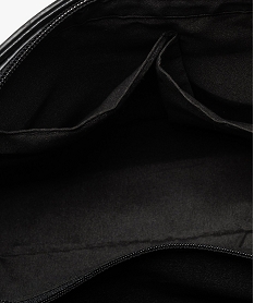sac besace a rabat avec brides metallisees noir standard sacs bandouliereF295401_3