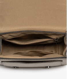 sac besace mini format metallise look cartable dore sacs bandouliereF295701_3