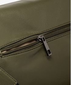 sac besace souple avec bandouliere fantaisie amovible femme vert standard sacs bandouliereF295901_3