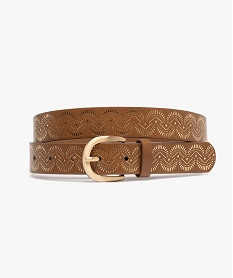 GEMO Ceinture avec motifs scintillants femme Orange