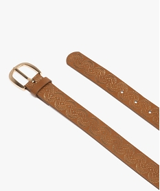 ceinture avec motifs scintillants femme orange ceinturesF297001_4