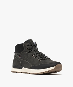 baskets homme mid-cut fourrees sherpa a semelle epaisse gris standard baskets et tennisF305401_2