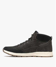 baskets homme mid-cut fourrees sherpa a semelle epaisse gris standard baskets et tennisF305401_3