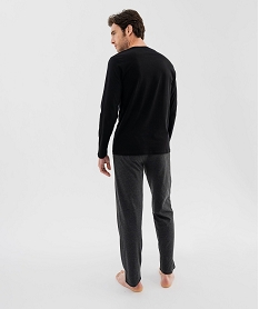 pyjama imprime homme - rick and morty noirF307901_3