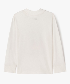 tee-shirt a manches longues avec motif jeu video garcon beige tee-shirtsF316401_4