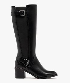bottes femme avec doublure chaude noir standard femme GEMO