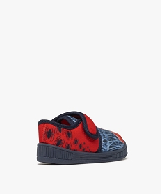 chaussons garcon pantoufles a scratch - spiderman rouge standardF326901_4