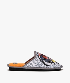 GEMO Chaussons garçon mules en velours ras - Naruto orange standard