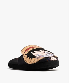 chaussons mules motif manga homme - one piece noir standardF327201_2