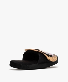chaussons mules motif manga homme - one piece noir standardF327201_4
