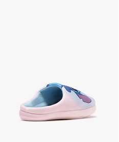 chaussons mules en velours motif stitch femme - disney bleu standardF327601_4