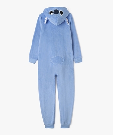combinaison pyjama en maille peluche garcon - stitch bleuF335701_3