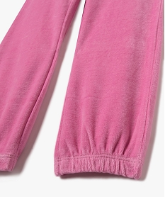 pyjama en velours 2 pieces imprime angel fille - stitch roseF340801_3