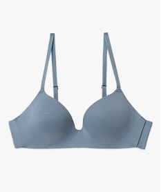 soutien-gorge triangle sans armature a bonnets moules gris standard soutien gorge sans armaturesF345901_4