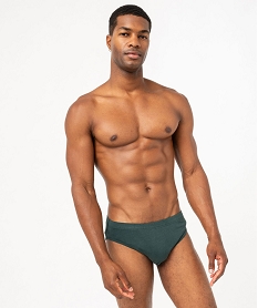 GEMO Slip en coton stretch à taille élastiquée homme (lot de 3) Multicolore