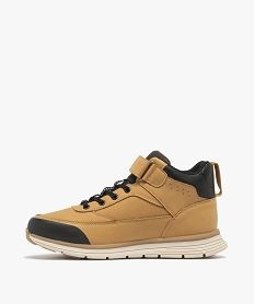 boots garcon montantes a scratch et a lacets elastiques style montagne - redskins marron standardF360901_3