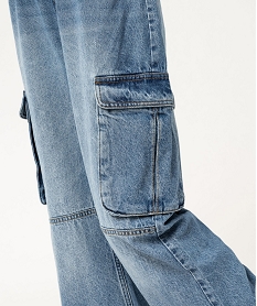 jean cargo large delave femme gris pantalons cargoF362201_2