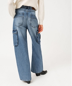 jean cargo large delave femme gris pantalons cargoF362201_3