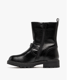 bottines esprit biker en matiere brillante fille - lovely wings noir vifF366701_3