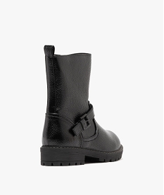 bottines esprit biker en matiere brillante fille - lovely wings noir vifF366701_4