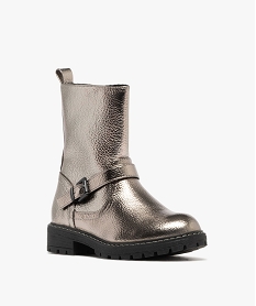 bottines esprit biker en matiere brillante fille - lovely wings argenteF366801_2