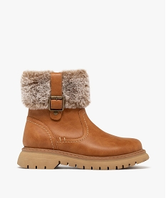 BALLERINE FEC CUFIN BLANC VI BOOTS FOURREE FGE 81VIGE BEIGE:SAP821364-