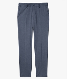 pantalon de costume en maille fluide homme orageF370401_4