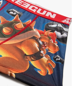 boxer en microfibre motif mario garcon - freegun x super mario multicoloreF376501_2