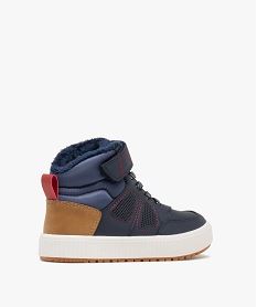 boots avec doublure chaude et col matelasse garcon bleuF379801_4