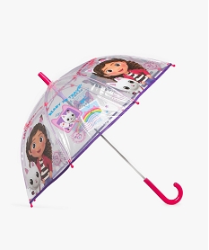 parapluie enfant a motifs gabby et la maison magique roseF412501_4