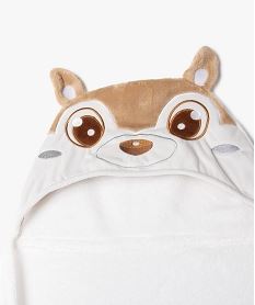 plaid a capuche motif faon enfant blanc standardF413301_3