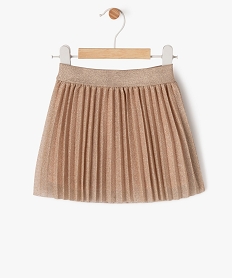 jupe plissee pailletee bebe fille jaune jupesF420301_3
