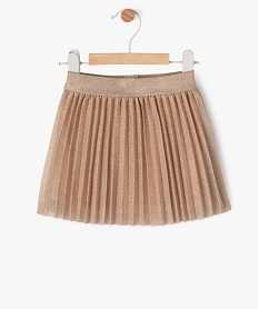 jupe plissee pailletee bebe fille jaune jupesF420301_4