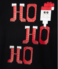 tee-shirt a manches longues avec motif de noel garcon - lego noir tee-shirtsF432801_2