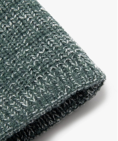 echarpe snood doublee polaire garcon vert standard foulards echarpes et gantsF441501_2