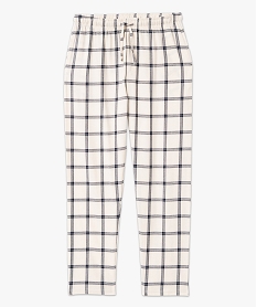 pantalon de pyjama a carreaux homme beige pyjamas et peignoirsF448601_4