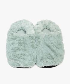 chaussons bouillotte a chauffer au micro-ondes vert autres accessoiresF450201_2