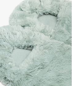 chaussons bouillotte a chauffer au micro-ondes vert autres accessoiresF450201_3