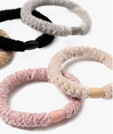 elastiques cheveux en maille chenille femme (lot de 5) multicolore accessoires cheveuxF453601_2
