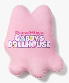 oreiller enfant en forme de chat - gabby’s dollhouse rose standardF454501_2
