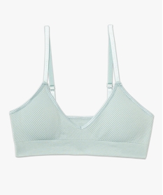 brassiere triangle sans armatures avec mousses amovibles vert soutien gorge sans armaturesF459901_4