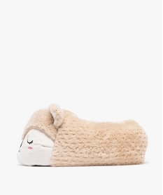 chaussons 3d a motif chat fille beige standardF461901_3