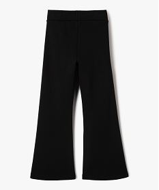 legging avec doublure chaude coupe flare fille noir standardF464401_3