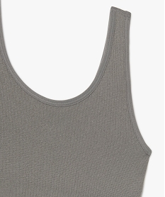 brassiere en maille cotelee a paillettes fille gris sous-vetementsF466601_2