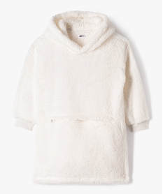 GEMO Hoodie en maille peluche enfant Beige