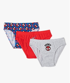 slips en coton avec motif spidey garcon (lot de 3) - marvel multicoloreF477801_3
