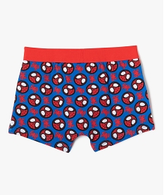 boxers assortis a motif spiderman garcon (lot de 2) - marvel rougeF477901_3