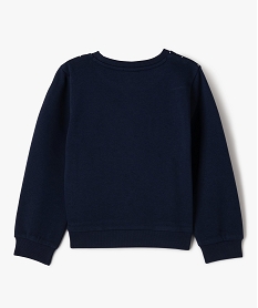 sweat de noel imprime stitch fille - disney bleu sweatsF478201_3