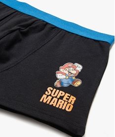 boxers assortis avec motifs garcon (lot de 2) - super mario multicoloreF481101_4