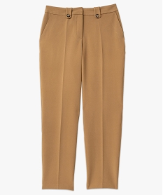 pantalon de costume femme beige pantalonsF491201_4